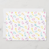 フィエスタタコ誕生日パーティー 招待状 (裏面)