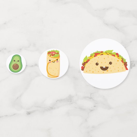 フィエスタタコBout"ベビー表 コンフェッティ (正面)