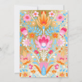 フィエスタタコLove Perfectカップルのカップル・シャワー 招待状 (裏面)