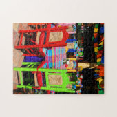 フィエスタチェア11x14インチ ジグソーパズル (横)