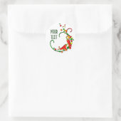 フィエスタチリピーパーズステッカー ラウンドシール (バッグ)