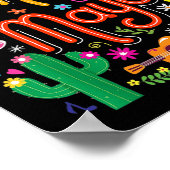 フィエスタチンコデマヨおもしろいメキシコパーティー5 De Mayo ポスター (角)