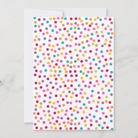 フィエスタツインベイビーシャワー招待状ホリーグアカモール 招待状 (裏面)