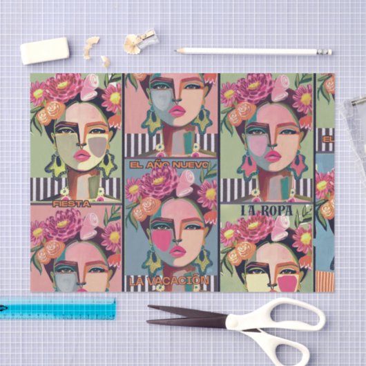 フィエスタティッシュペーパー 薄葉紙 (クラフト)