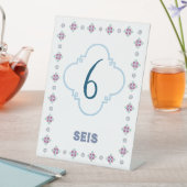 フィエスタテーブル番号 台座サイン (インサイチュ)