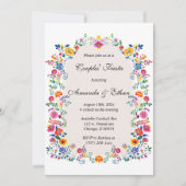 フィエスタテーマカップルパーティー 招待状 (正面)