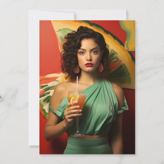 フィエスタテーマタコ'未来の卒業写真について 案内状 (裏面)