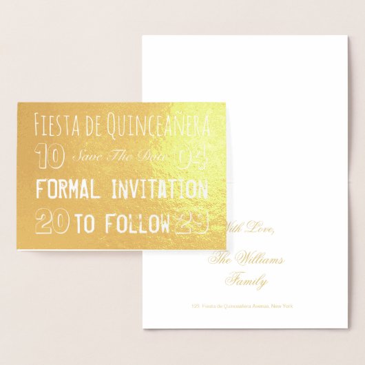 フィエスタデキンセアニラ日付を保存 箔カード (ディスプレー)