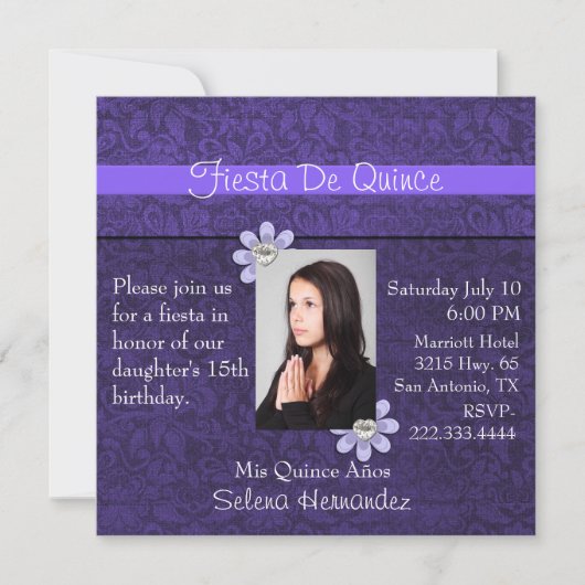 フィエスタデクリンスフォト招待状 招待状 (正面)