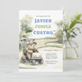 フィエスタデクンプレニョスデゴルフパラニーニョ 招待状 (スタンド正面)