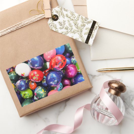 フィエスタデコインスパイアール 長方形シール (ギフト)