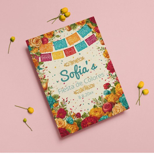 フィエスタデコロレスキンセアニェラカスタム 招待状