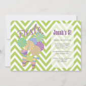 フィエスタドンキーピナタバースデーパーティー 招待状 (正面)