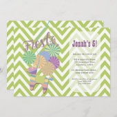 フィエスタドンキーピナタバースデーパーティー 招待状 (正面/裏面)