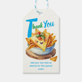 フィエスタナチョス男の赤ちゃんシャワーカワイオウィズギフト ギフトタグ