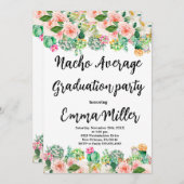 フィエスタナチョ平均卒業 招待状 (正面/裏面)