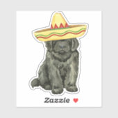 フィエスタニューファンドランドビニールステッカー シール (シート)