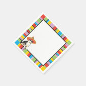 フィエスタハスキー スタンダードカクテルナプキン (角)