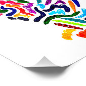 フィエスタハミングバードプリント フォトプリント            (角)