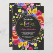 フィエスタバチェロレッテ、メキシコテーマフローラ 招待状 (正面/裏面)