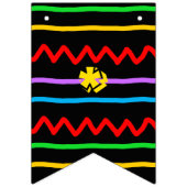 フィエスタバパーソナライズされたンティンバナー バンティングフラッグ (第2の旗)