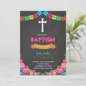 フィエスタバプティスマパーティの招待状 招待状 (スタンド正面)