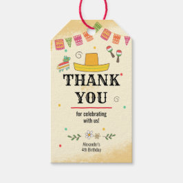 フィエスタバースデーパーティギフトラベル ギフトタグ
