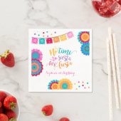 フィエスタバースデーパーティーナプキンノタイムトゥーシエスタ スタンダードカクテルナプキン (インサイチュ)