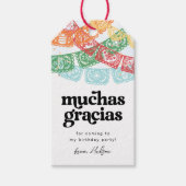 フィエスタバースデーパーティーメッセージカード ギフトタグ (正面)