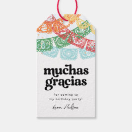 フィエスタバースデーパーティーメッセージカード ギフトタグ