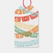 フィエスタバースデーパーティーメッセージカード ギフトタグ (裏面)