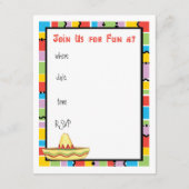 フィエスタパグ 招待状 (裏面)