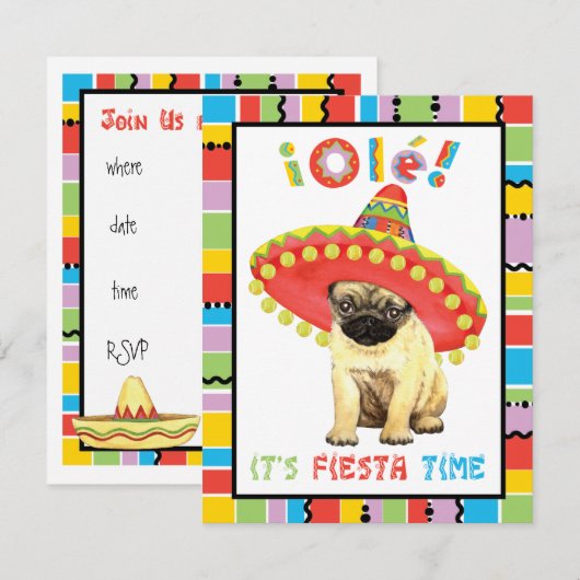 フィエスタパグ 招待状 (正面/裏面)