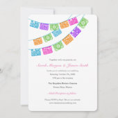 フィエスタパペルピカド結婚式招待状 招待状 (正面)