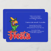 フィエスタパロット招待状 招待状 (正面/裏面)