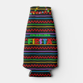 フィエスタパーソナライズされたボトルコージー ボトルクーラー (正面)