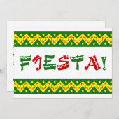 フィエスタパーティの招待状 招待状 (正面/裏面)