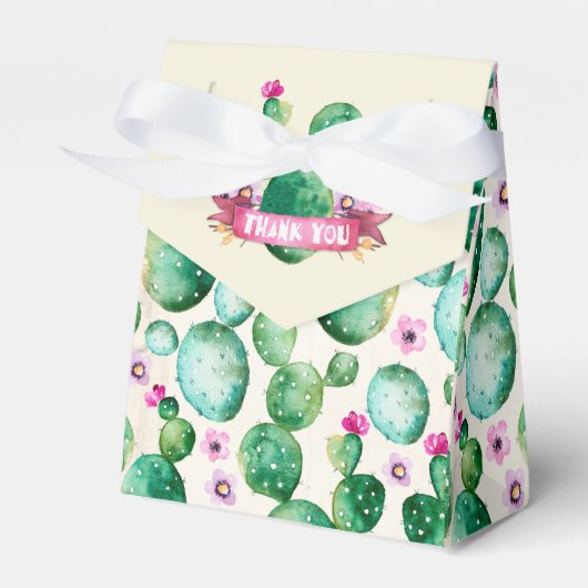 フィエスタパーティーの好意ボックス フェイバーボックス (正面サイド)