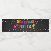 フィエスタパーティーウォーターボトルラベル ペットボトルラベル (シングルラベル)