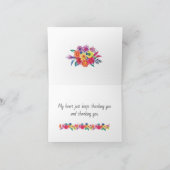 フィエスタパーティーサンキューカード サンキューカード (内部)