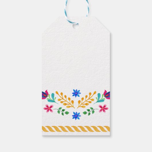 フィエスタパーティーサンキューファビーギフトラベル ギフトタグ (裏面)