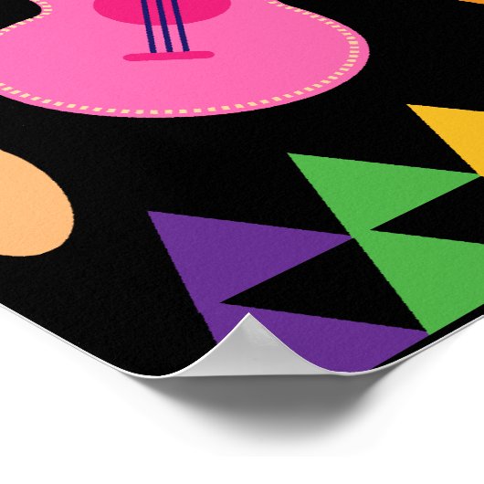 フィエスタパーティーソンブレロサボスライムペッパーズマラカス ポスター (角)