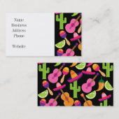 フィエスタパーティーソンブレロサボスライムペッパーズマラカス 名刺 (正面/裏面)