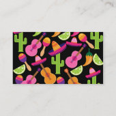 フィエスタパーティーソンブレロサボスライムペッパーズマラカス 名刺 (裏面)