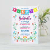 フィエスタパーティー誕生日の招待 招待状 (スタンド正面)