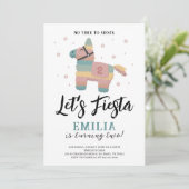 フィエスタパーティー ピニャータ アースカラー ミューテッドカラー インビテーション (スタンド正面)