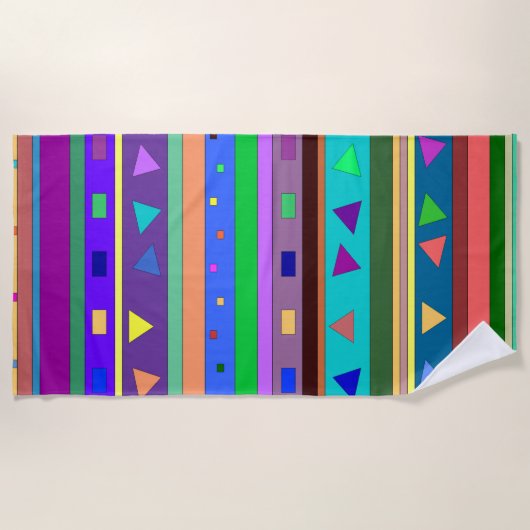 フィエスタビーチタオル ビーチタオル (正面)