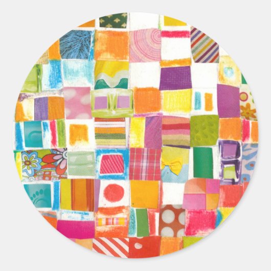 フィエスタファンキーステッカー ラウンドシール (正面)