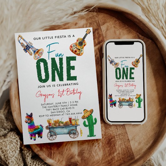 フィエスタファースト | 誕生日パーティー 招待状