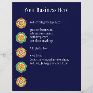 フィエスタフライヤー チラシ